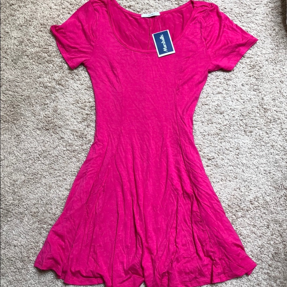 Hot pink dress size small
